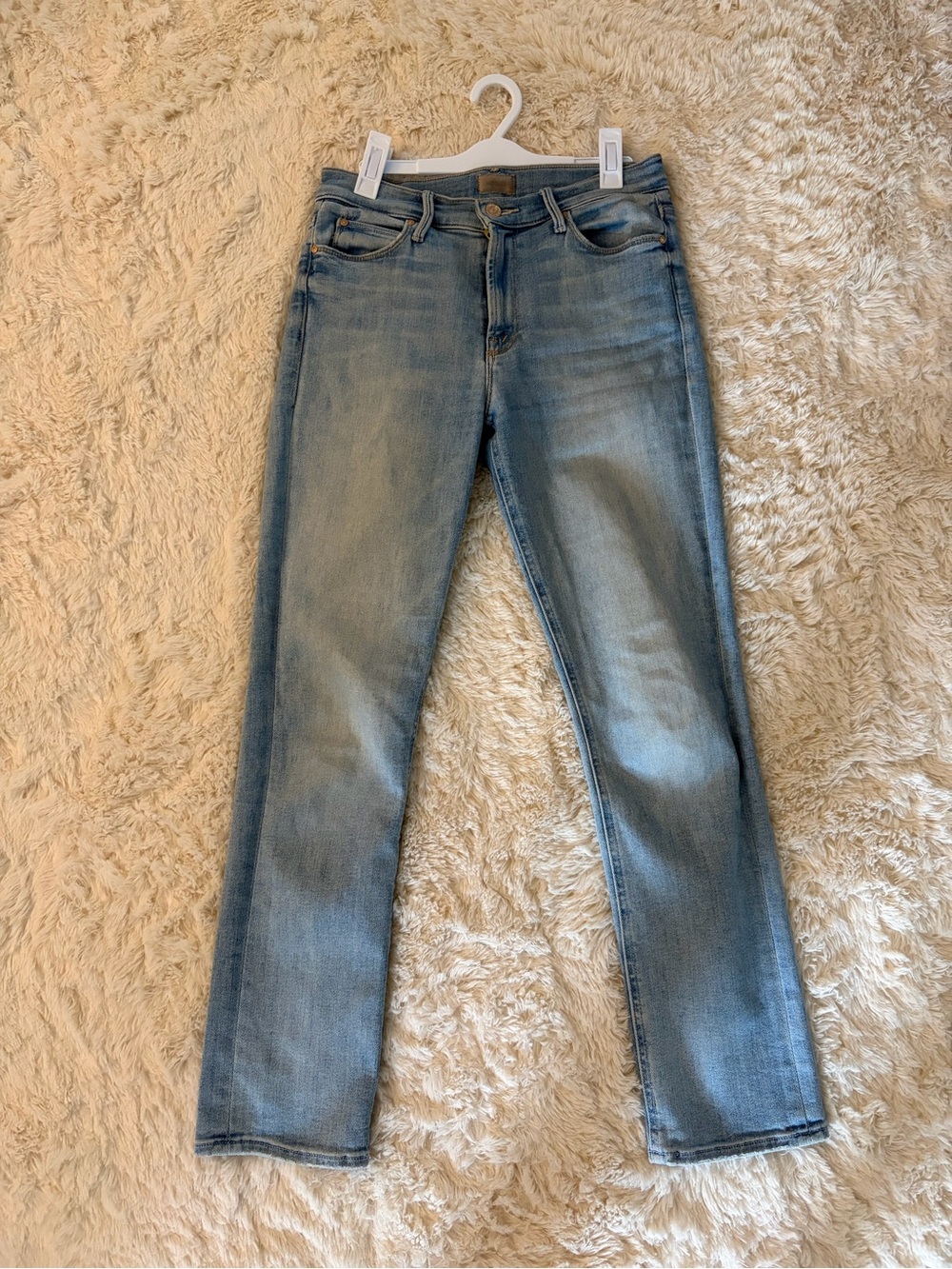 Mother straight jeans size 27